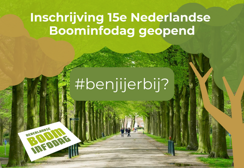 Bericht Inschrijving geopend voor de 15e Nederlandse Boominfodag bekijken